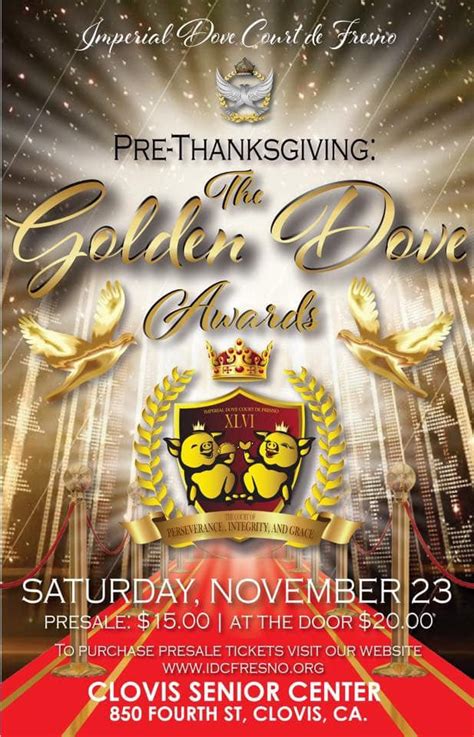 Pre-Thanksgiving: The Golden Dove Awards | Imperial Dove de Fre