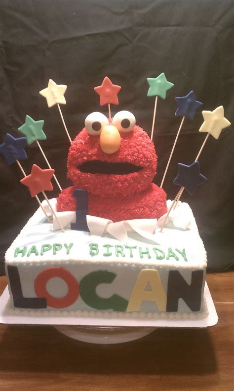 Elmo Birthday Cake - CakeCentral.com