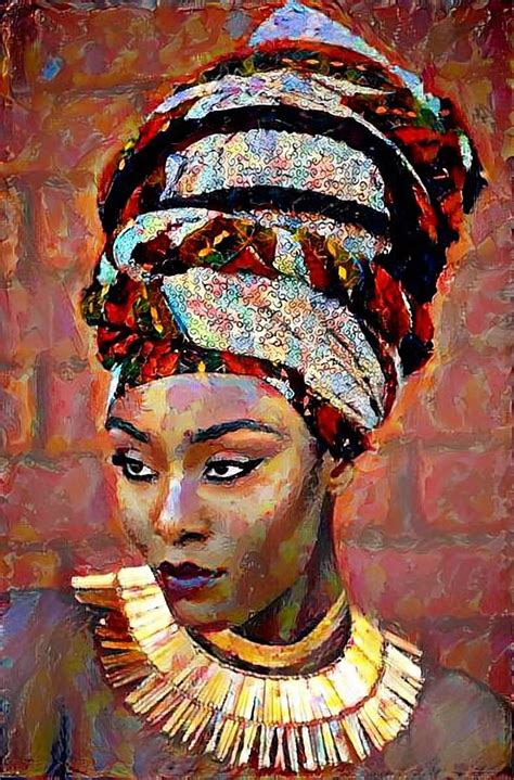 Pin by Zee J on African Pride Art | African art paintings, Afro art, Africa art