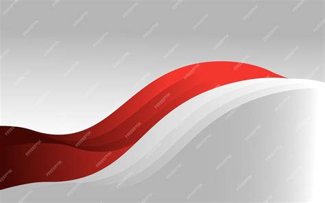 Premium Vector | Red and white gradient background 5