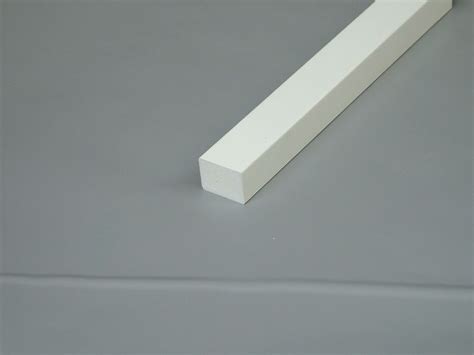 Flat / Utility PVC Trim Board / White Vinyl Cellular PVC Trim For Decoration