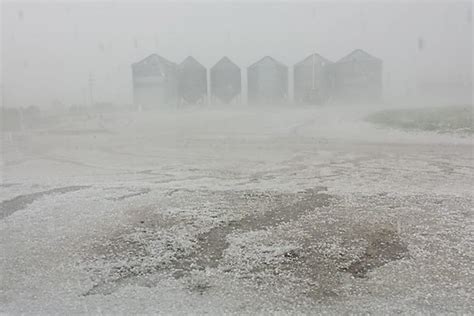 July 27, 2016 Pine Bluffs, Wyoming Severe Wind & Hailstorm