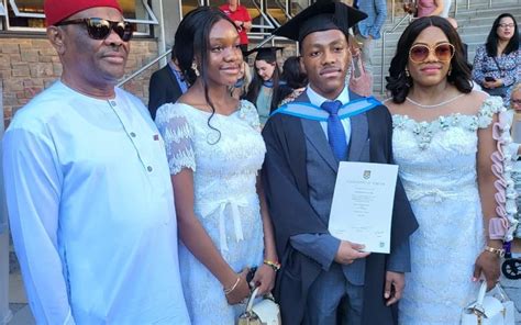 Wike's son graduates from UK university - Daily Post Nigeria