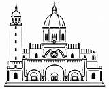 Manila Cathedral coloring page  Download Print Or Color Online For Free sketch template