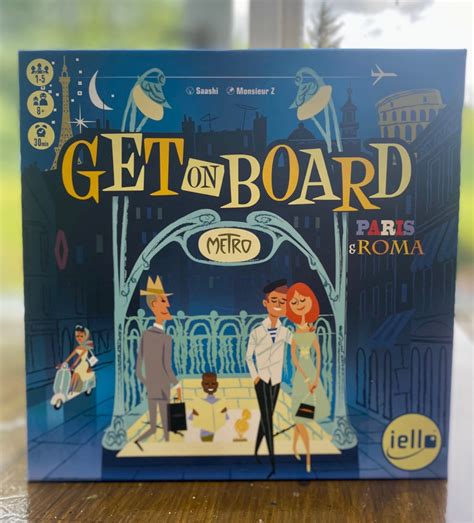 Get on Board: Paris & Roma Board Game Review