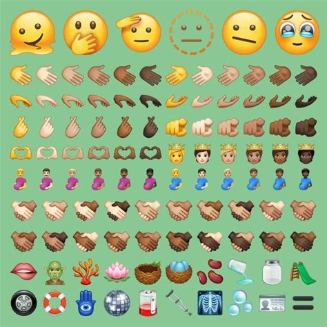 Estos son los 107 emojis nuevos que ya puedes ver en tu WhatsApp