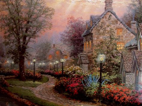 Thomas Kinkade Painter of Light Hardcover Art Book | Thomas kinkade art ...