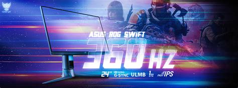 Asus ROG Swift 360Hz Gaming Monitor Slider on Behance