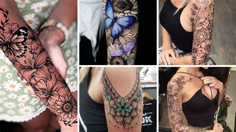 Unique Female Classy Half Sleeve Tattoo Designs 2023