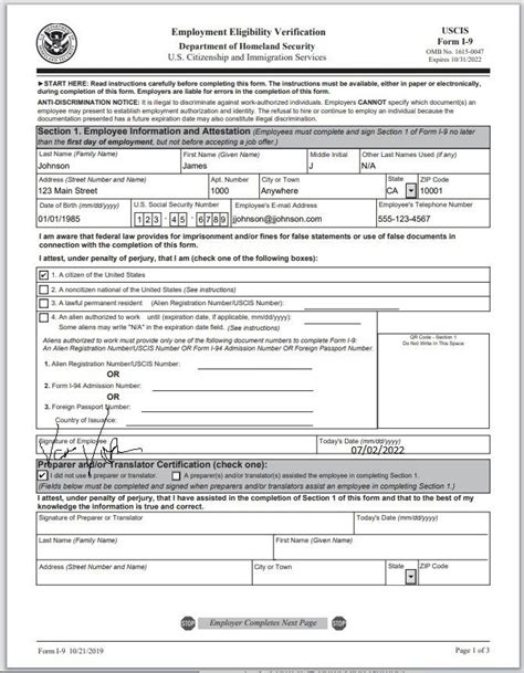 I-9 Form: Definition and Legal Requirements