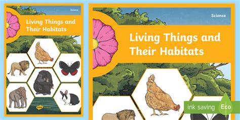 Science Living Things and Their Habitats KS2 Book Cover