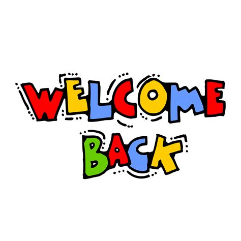 Free Clipart Welcome Back | Free download on ClipArtMag