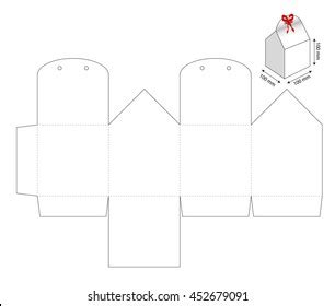 Template Box House Stock Vector (Royalty Free) 452679091 | Shutterstock