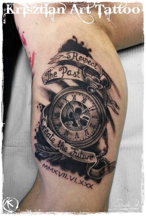 Arm tattoo, clocktattoo, arttattoo Time Heals Tattoo, Time Tattoos ...