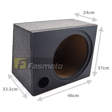 12 inch Ported Subwoofer Box Enclosure Wood Painted and PVC Wrapped