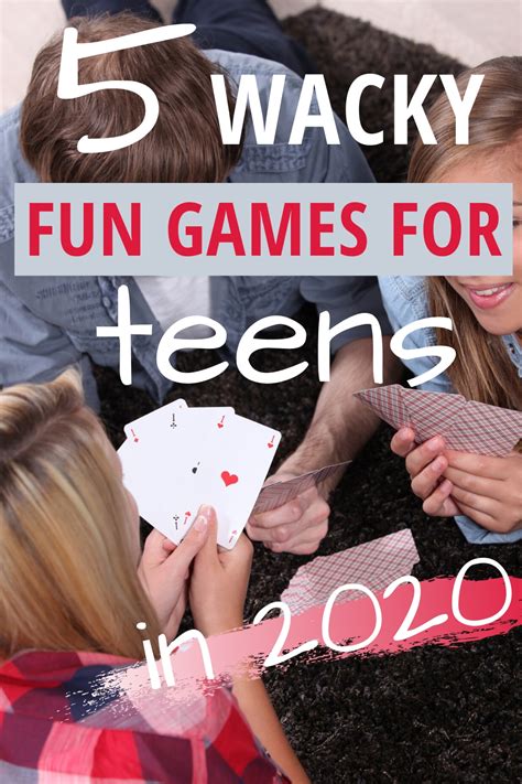 5 Wacky Fun Games For Teens - Party Game Ideas