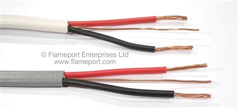 PVC insulated flat twin and earth wiring cables