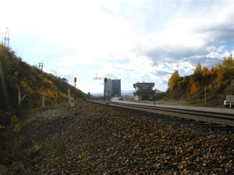 Road and railway bridge across Amur River