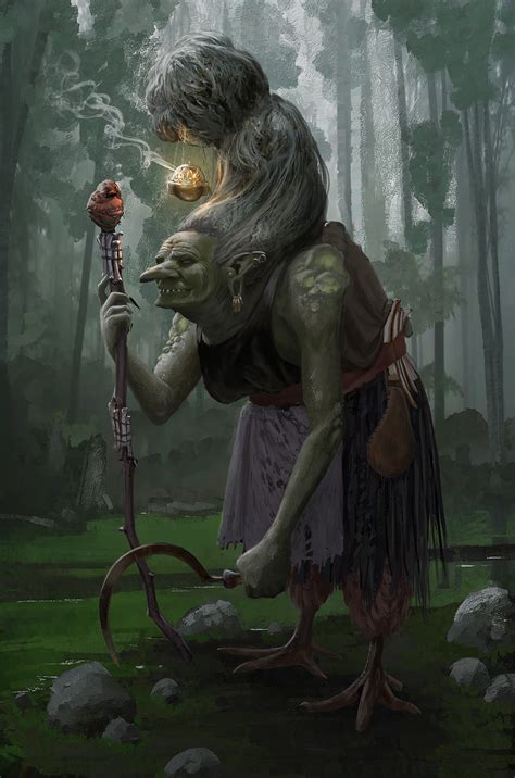 Hag (Babaroga) by ivonadenovic on DeviantArt