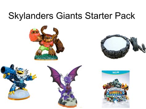 Skylanders Giants starter pack : r/starterpacks