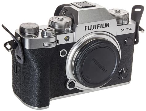 Electronikz - Fujifilm X-T4 Mirrorless Camera Body - Silver