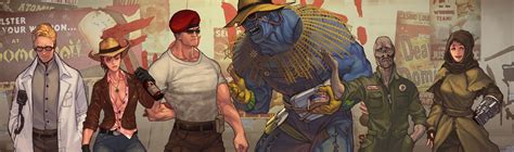 Fallout : New Vegas all companions by Penett on DeviantArt | Fallout new vegas, Fallout art ...