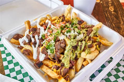 Loaded Carne Asada Fries - Menu - Elmer's Tacos - Mexican Restaurant in ...