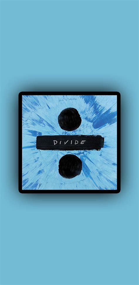 Ed Sheeran ÷, Pop, Divide, Ed Sheeran, Singer, electric blue, Blue ...