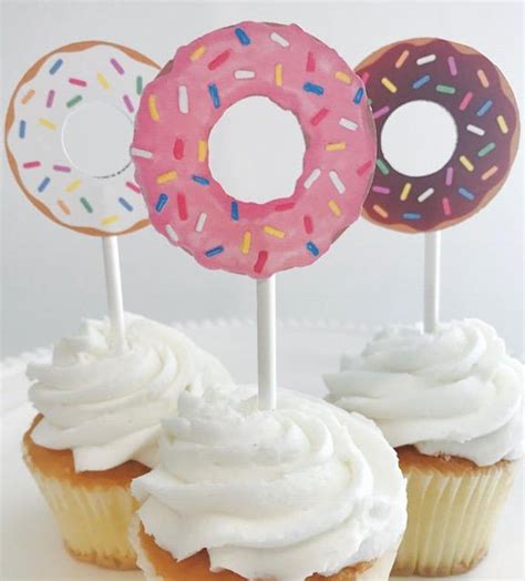 Donut Party Favor 15 Bubble Wands Donut Birthday Donut Party Supplies Donut Decorations Donut ...