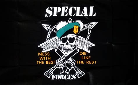 SPECIAL FORCES - 5 X 3 FLAG