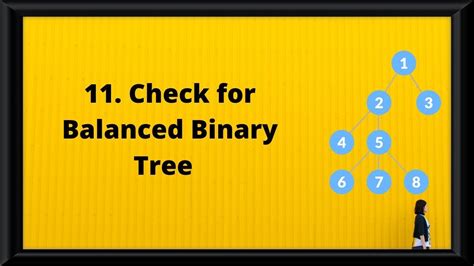 11. Check for Balanced Tree | Tree Data Structure - YouTube