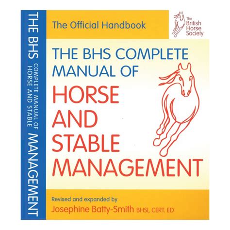 BHS Complete Manual Of Horse & Stable Management - Horse & Hound HK