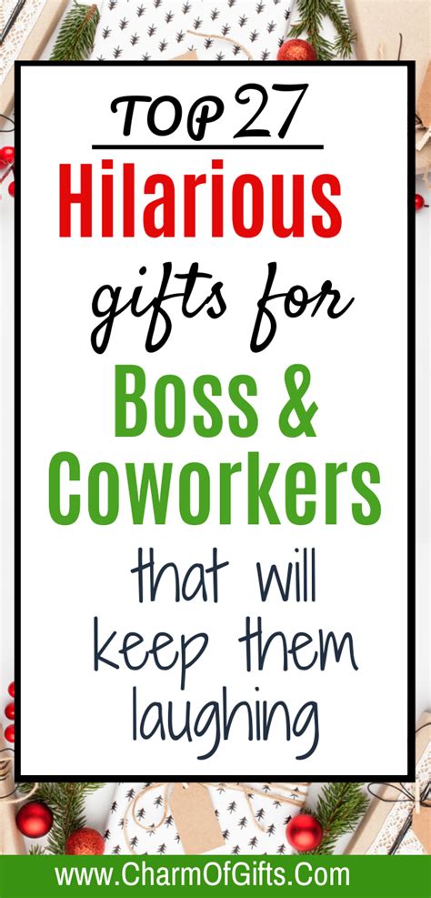 Secret Santa Gifts That Make The Boss And Coworkers Laugh | Funny ...