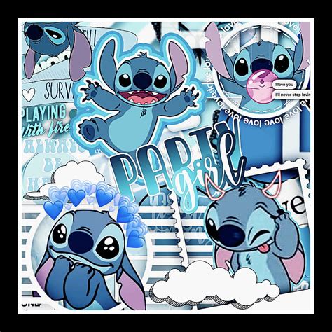 Stitch Disney Character Aesthetic Wallpaper