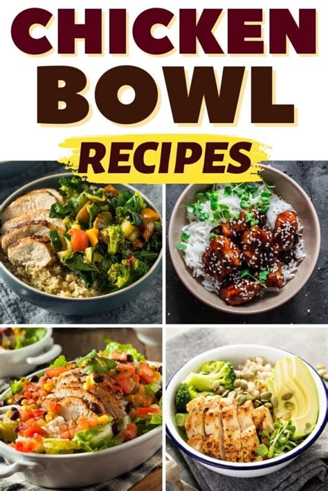 20 Healthy Chicken Bowl Recipes You’ll Love - Insanely Good