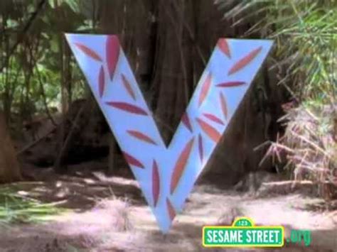 Sesame Street Letter V - YouTube