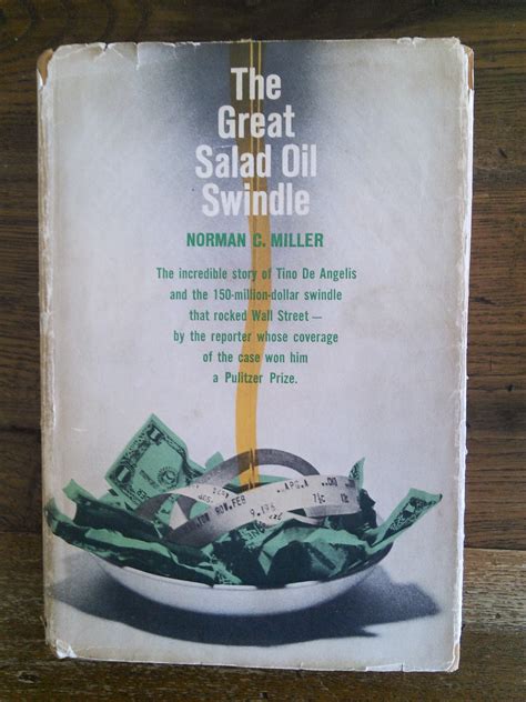 Bronte Capital: Book review: The Great Salad Oil Swindle