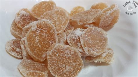 Candied Ginger Icebox Cookies - Tested, Tried and Tasty Food