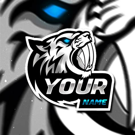 Tiger Gaming Clan Mascot Avatar | Free PSD - Zonic Design Download