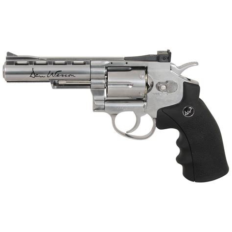 Dan Wesson MB-S CO2 4 Inch Silver US Airsoft Revolver | Camouflage.ca