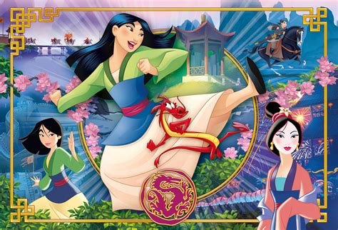 Disney Princess Mulan - 24 pcs - Supercolor Puzzle - Clementoni