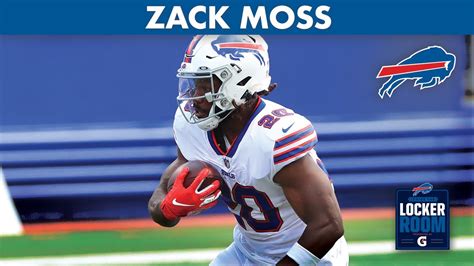 Zack Moss Confident Going Into First NFL Game | Buffalo Bills - YouTube