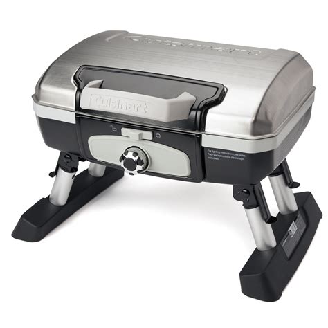 Cuisinart Petit Gourmet Tabletop Gas Grill - stainless