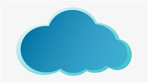 Blue Cloud Clip Art At Clker - Ulap Clipart - 600x358 PNG Download - PNGkit