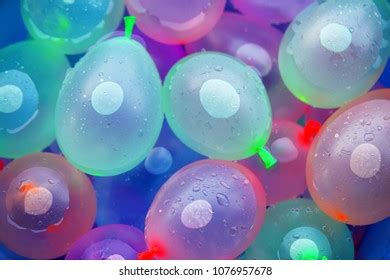 Colorful Fun Water Balloon Background Stock Photo 1076957678 | Shutterstock