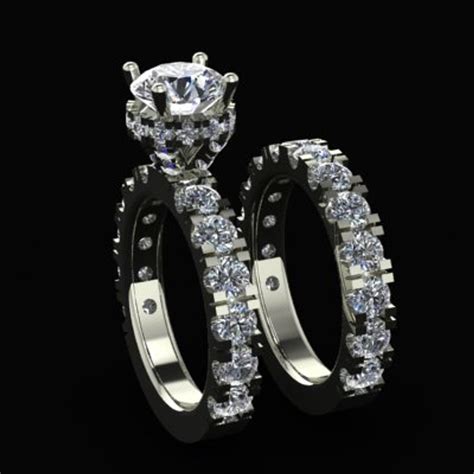 Halo Ring Big Diamond Model - TurboSquid 1381137