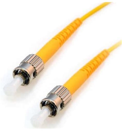 ST-ST Simplex Fiber Optic Single Mode Cable OS2 9/125 - Cables4sure ...