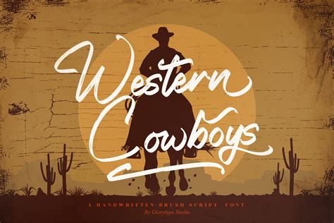 Western Cowboys Font by Glorytype Studio · Creative Fabrica