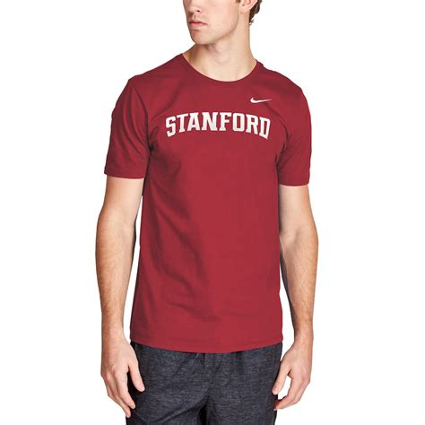 Nike Stanford Cardinal Crimson Wordmark T-Shirt