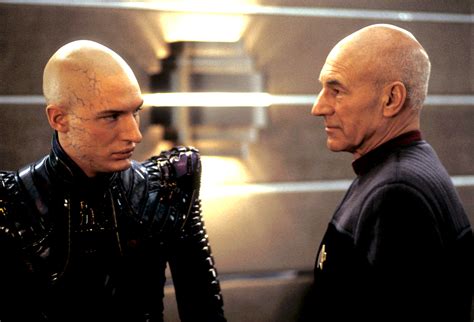 Patrick Stewart Says Tom Hardy 'Odd, Solitary' on 'Star Trek' Set